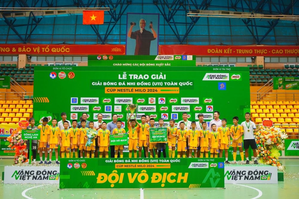 SLNA được thưởng khủng sau chức vô địch toàn quốc