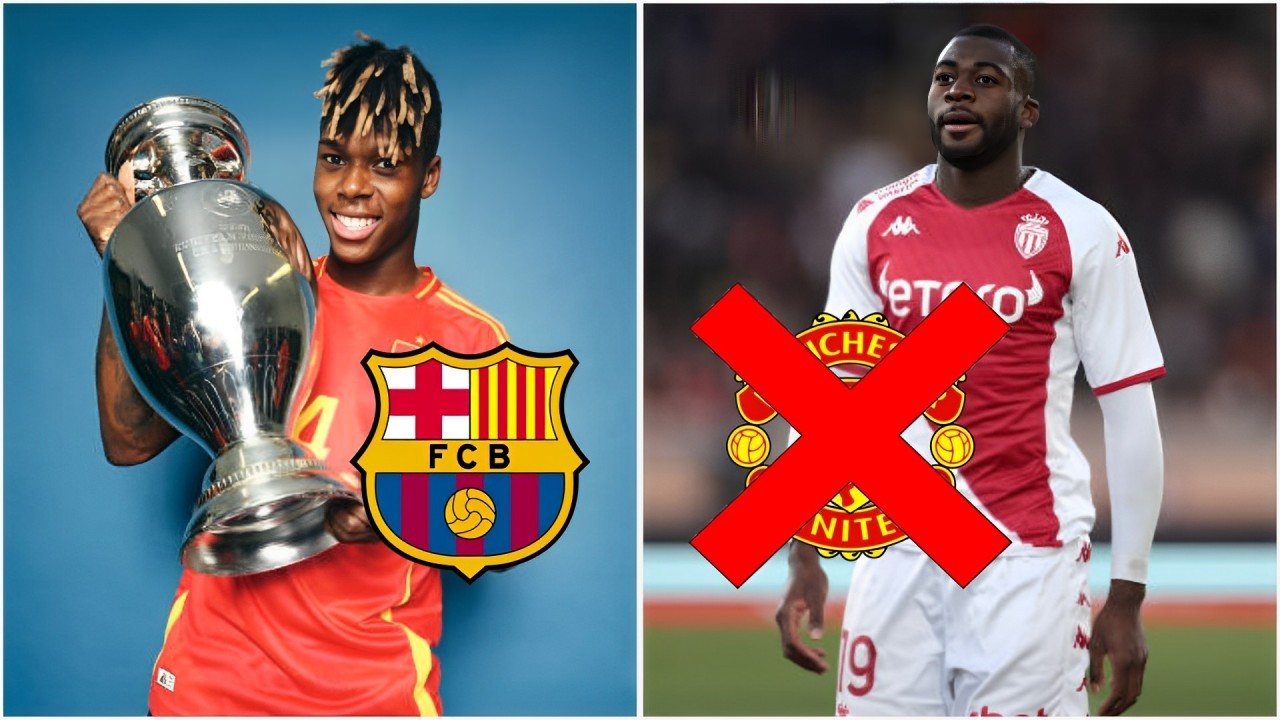 Tin chuyển nhượng sáng 12/8: Nico Williams 'quay xe' vụ tới Barca, sao Monaco từ chối gia nhập MU