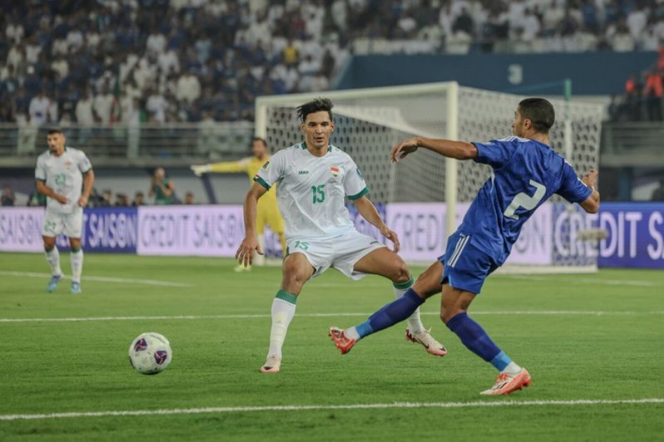 Thẻ đỏ tai hại, Iraq hòa thất vọng đội hạng 136 FIFA