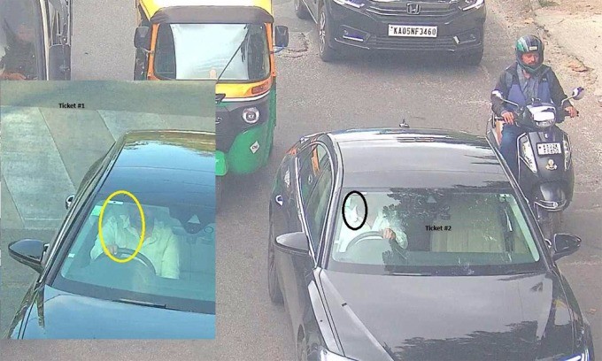 Đã thắt dây an toàn nhưng tài xế vẫn bị phạt oan do nhầm lẫn của camera AI