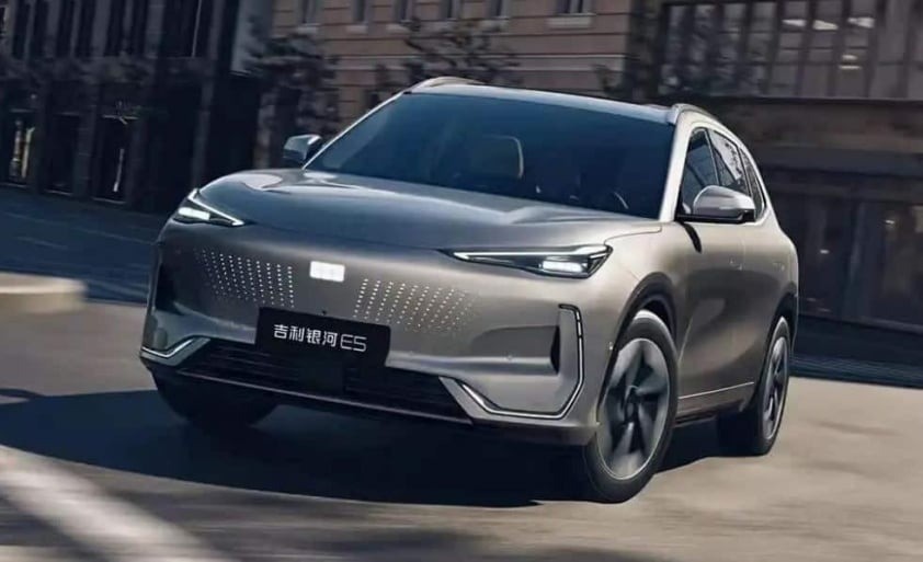 SUV điện Geely Galaxy E5 chính thức trình làng, giá quy đổi từ gần 400 triệu đồng