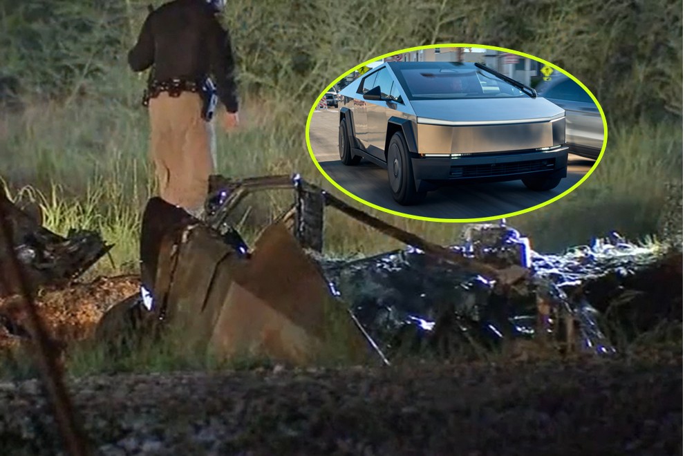 Tesla Cybertruck mất kiểm soát, tài xế thiệt mạng vì xe bốc cháy dữ dội