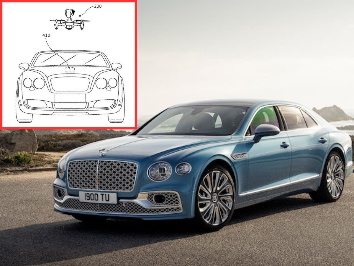 Bentley ấp ủ ý tưởng ‘điên rồ’, biến logo xe thành máy bay không người lái?