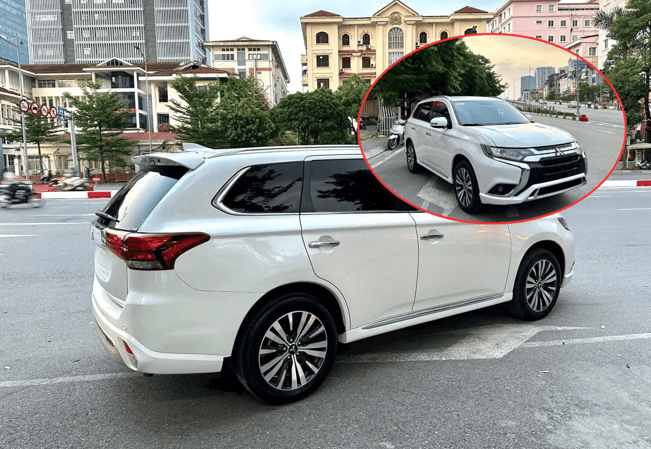 Mitsubishi Outlander 2022 lăn bánh 2 năm tại Việt Nam rao bán lại với giá khó tin