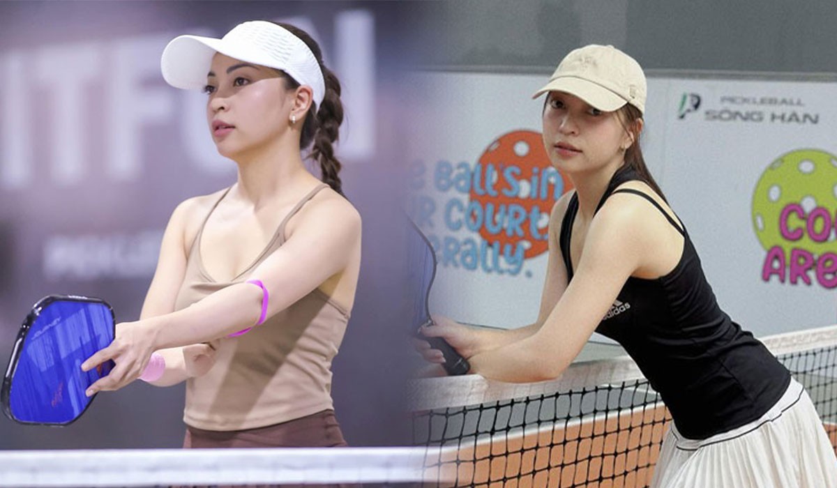 Tình cũ Quang Hải khoe đường cong bốc lửa trên sân Pickleball, nhan sắc ngày càng thăng hạng