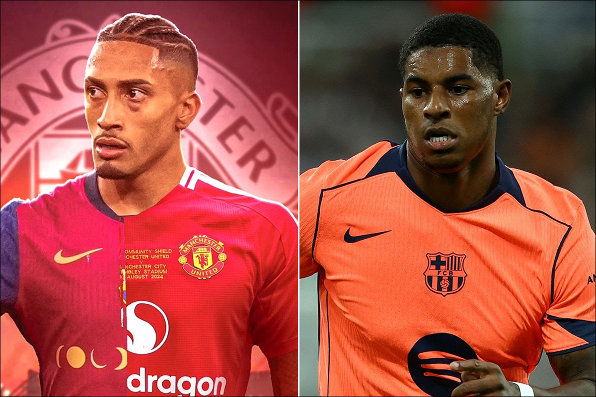 Manchester United chính thức chiêu mộ Raphinha với giá kỷ lục, Barcelona lập tức mua đứt Rashford?