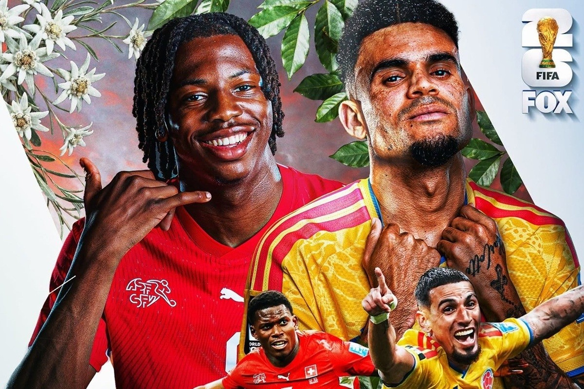 Xem trực tiếp bóng đá Thụy Sĩ vs Colombia ở đâu, kênh nào? Link xem trực tiếp World Cup 2026 FULL HD