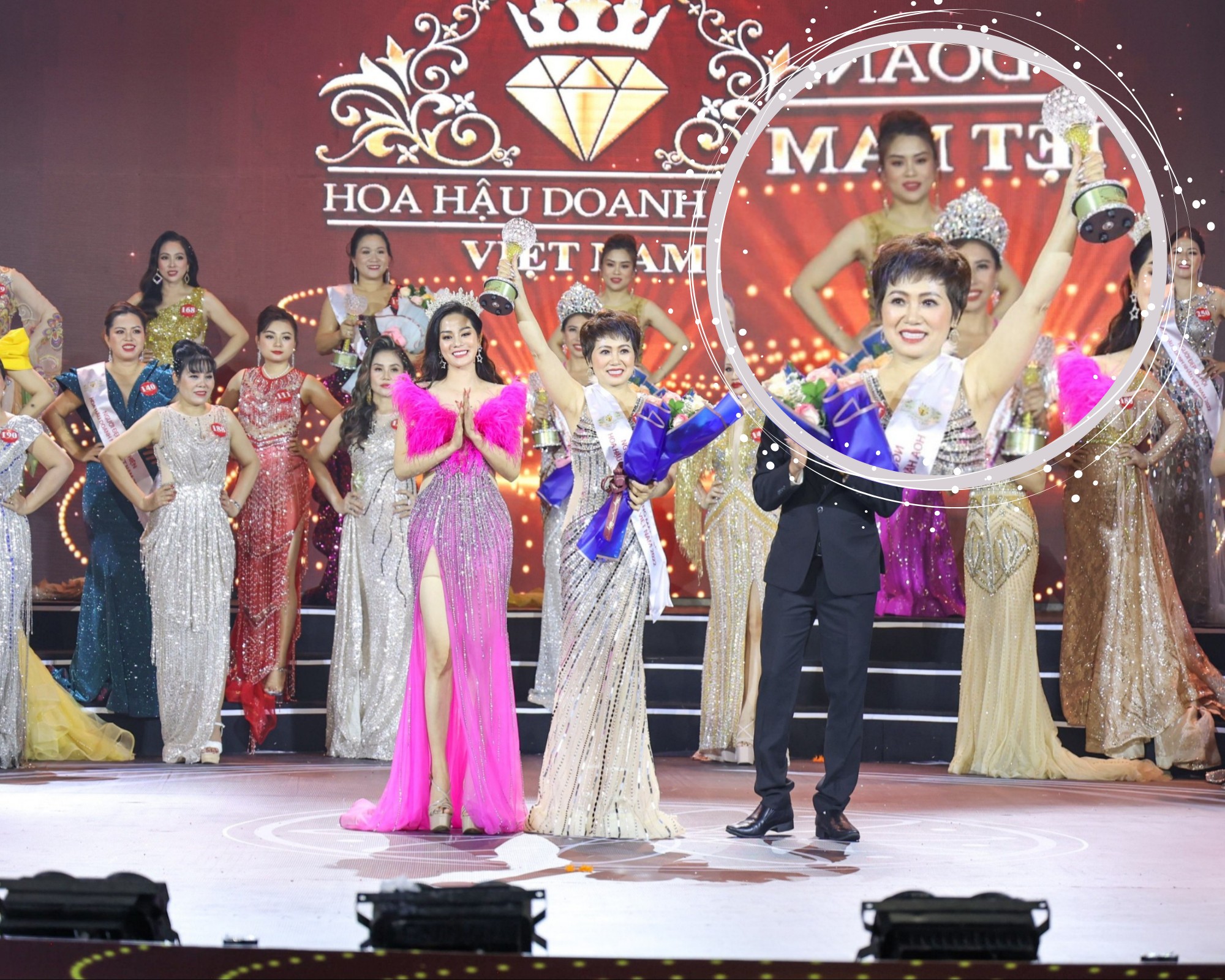 Doanh nhân Phùng Thị Mai Tuyến đạt danh hiệu “Người đẹp có gương mặt đẹp” HHDNVN 2022