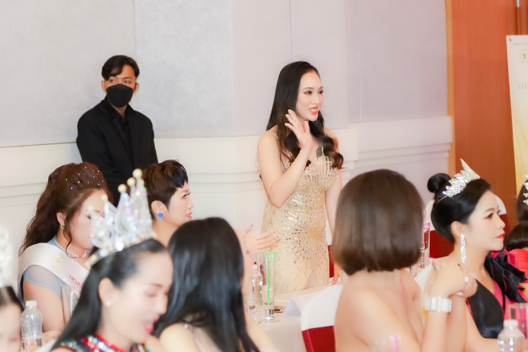 Người đẹp được yêu thích nhất Võ Thị Thanh Thảo tham dự casting Hoa hậu Thương hiệu Việt Nam 2022