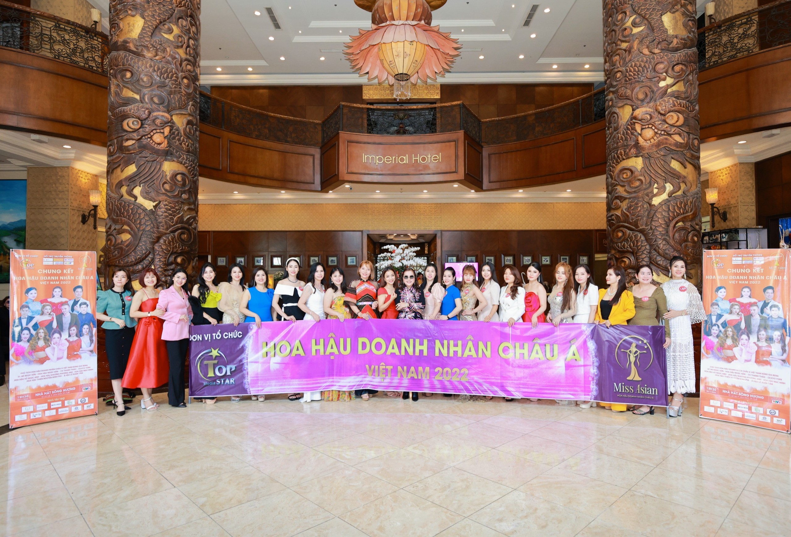 Dàn thí sinh chất lượng của cuộc thi Hoa hậu Doanh nhân Châu Á Việt Nam 2022 đã đổ bộ tại thành phố Huế mộng mơ