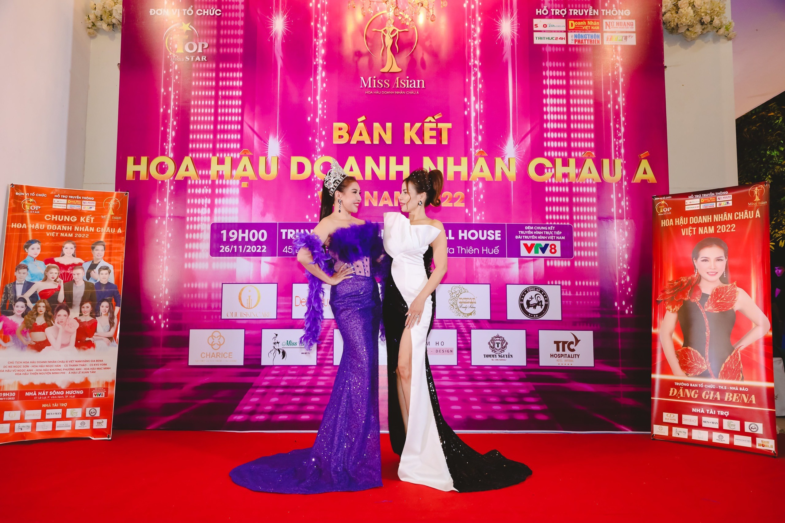 Hoa hậu Thiện nguyện Phạm Minh Phi lộng lẫy trong vai trò giám khảo bán kết Hoa hậu Doanh nhân Châu Á Việt Nam 2022