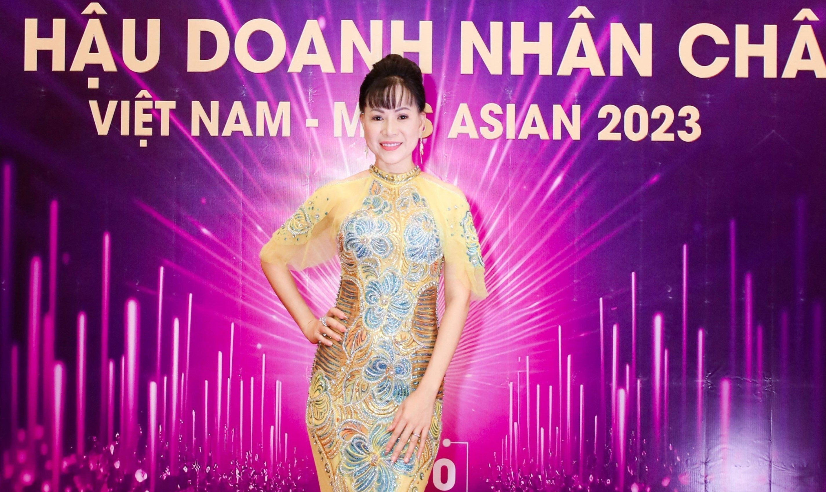 Hoa hậu Võ Thu Sương ngồi ghế cố vấn Hoa hậu Doanh nhân Châu Á Việt Nam 2023