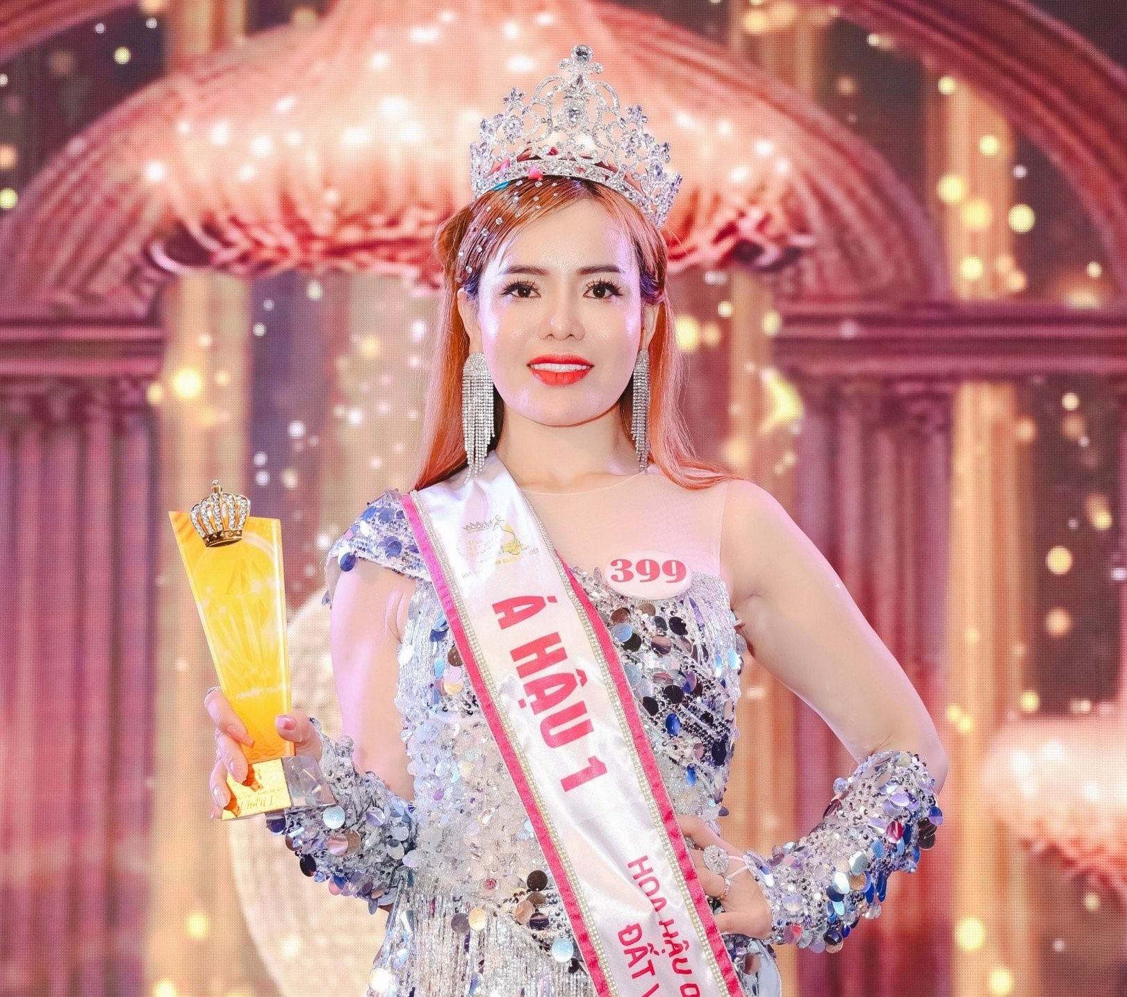 Thí sinh Nguyễn Thị Trúc Linh xuất sắc đạt danh hiệu Á hậu 1 Hoa hậu Doanh nhân Đất Việt 2023
