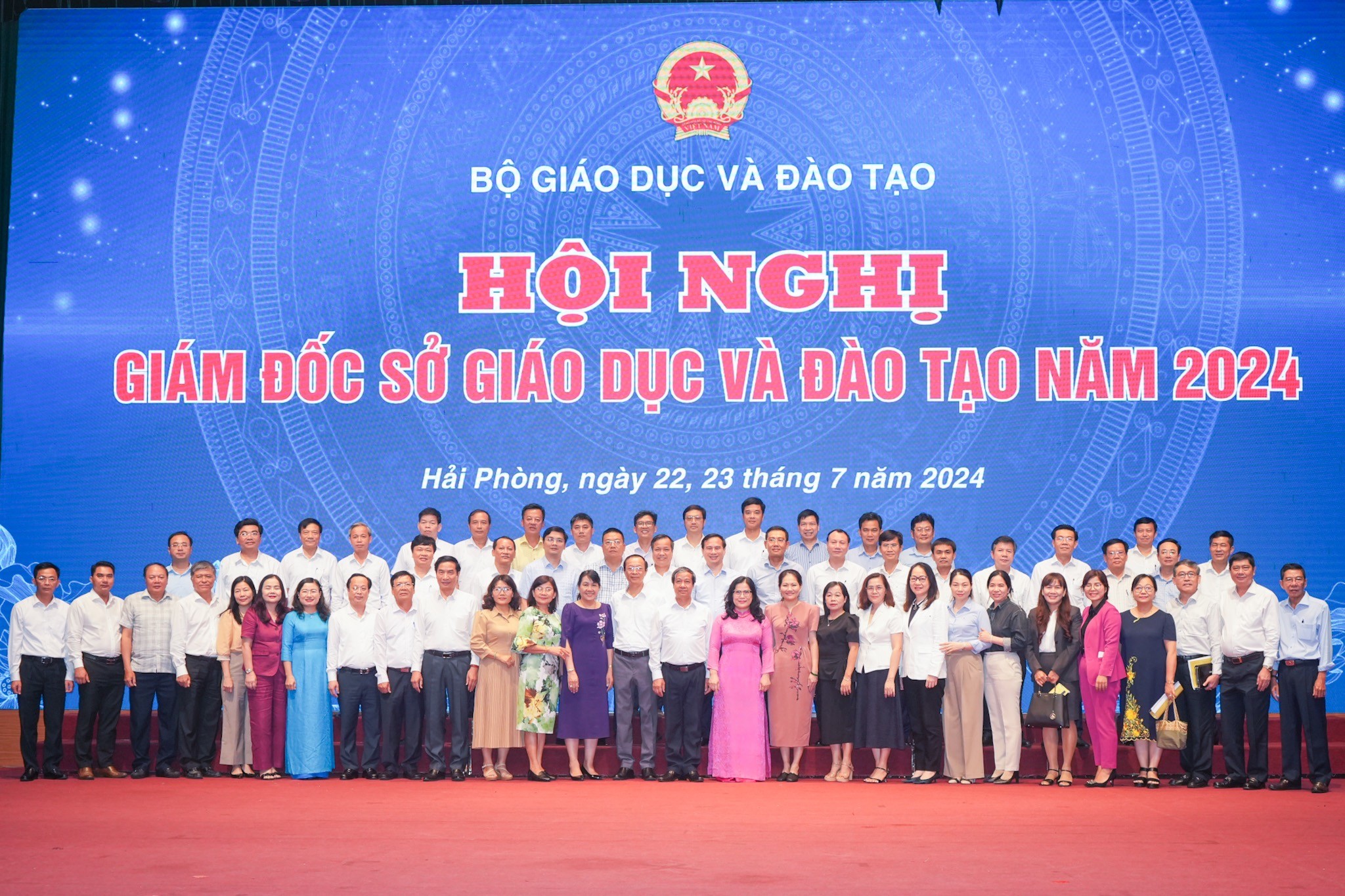 Hội nghị Giám đốc Sở Giáo dục và Đào tạo 63 tỉnh, thành phố năm 2024 tại Hải Phòng