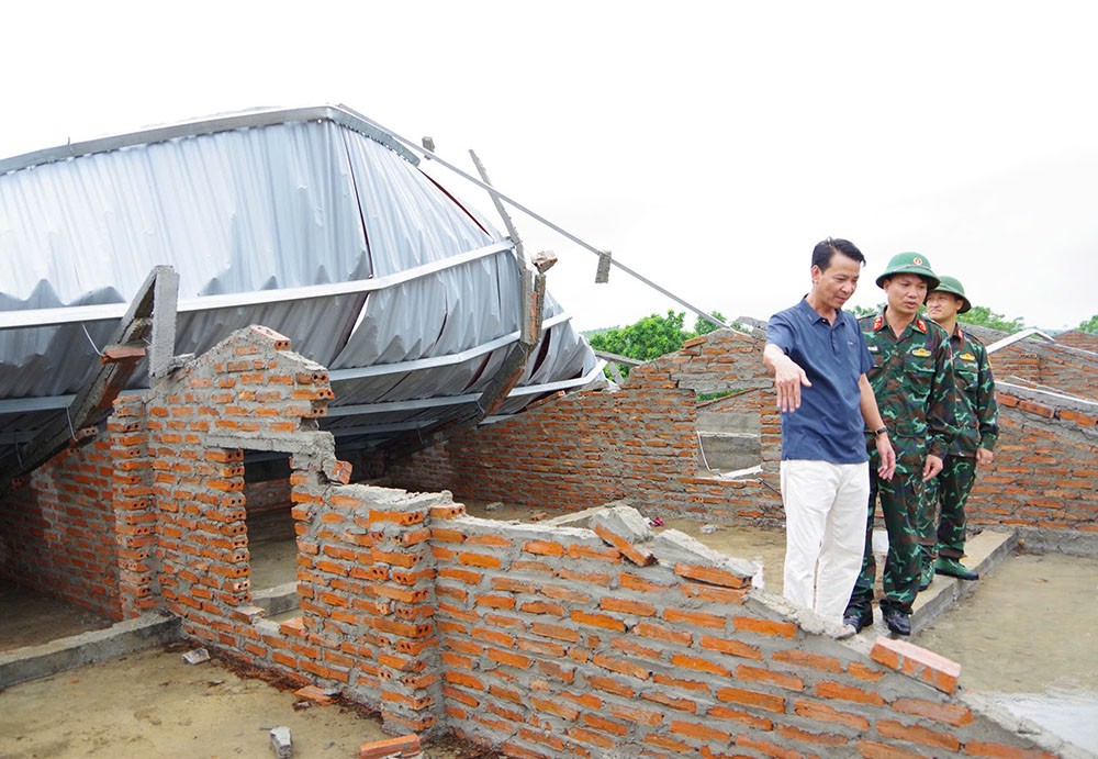 Phú Thọ: Khẩn trương khắc phục hậu quả bão số 3, bảo đảm sớm đón học sinh trở lại học tập