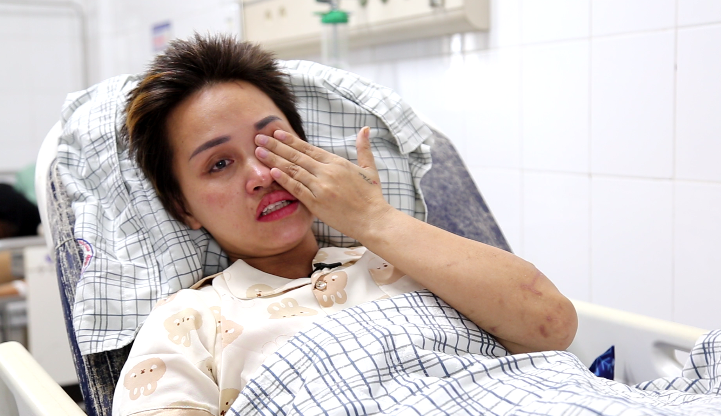 Nạn nhân vụ sập đất ở Yên Bái Đặng Thị Tư được cứu sống ra viện