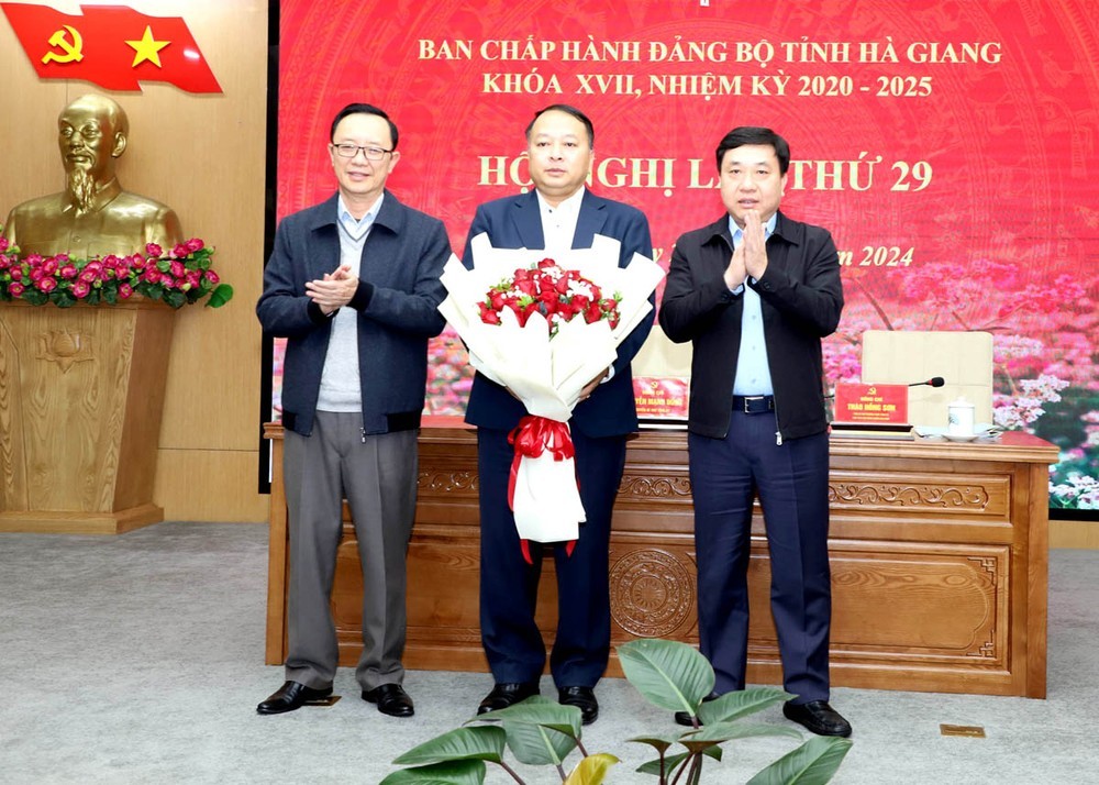 Hà Giang có tân Phó Bí thư Tỉnh uỷ