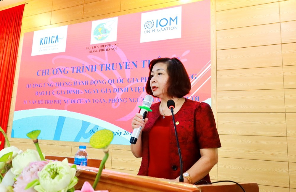 Xã Cộng Hòa (Quốc Oai - Hà Nội): Tư vấn hỗ trợ phụ nữ di cư an toàn, phòng ngừa mua bán người