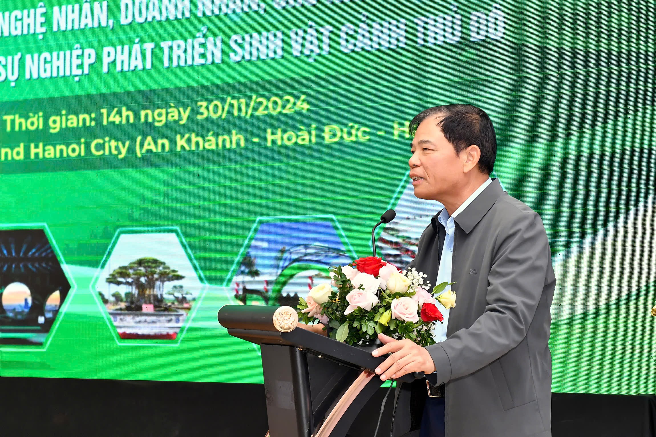 Nguyên Bộ trưởng Nguyễn Xuân Cường chia sẻ tâm huyết về ngành Sinh Vật Cảnh