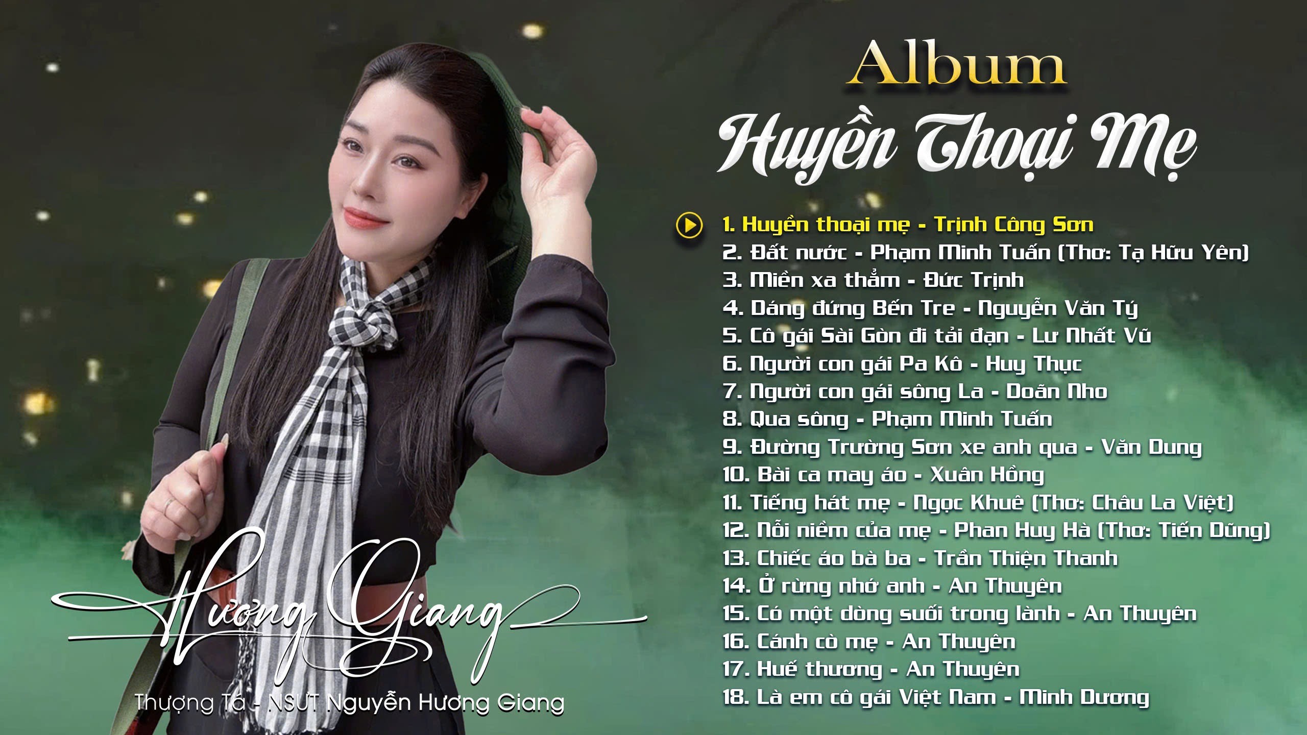 NSƯT Hương Giang ra Album “Huyền thoại mẹ” tri ân hình tượng người phụ nữ Việt Nam