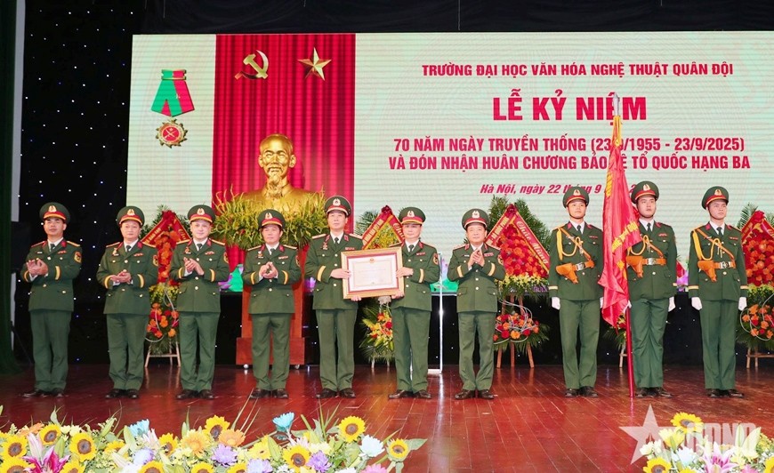 Phát triển nhân tài, lan tỏa văn hóa: Hướng đi mới từ Trường Đại học Văn hóa Nghệ thuật Quân đội