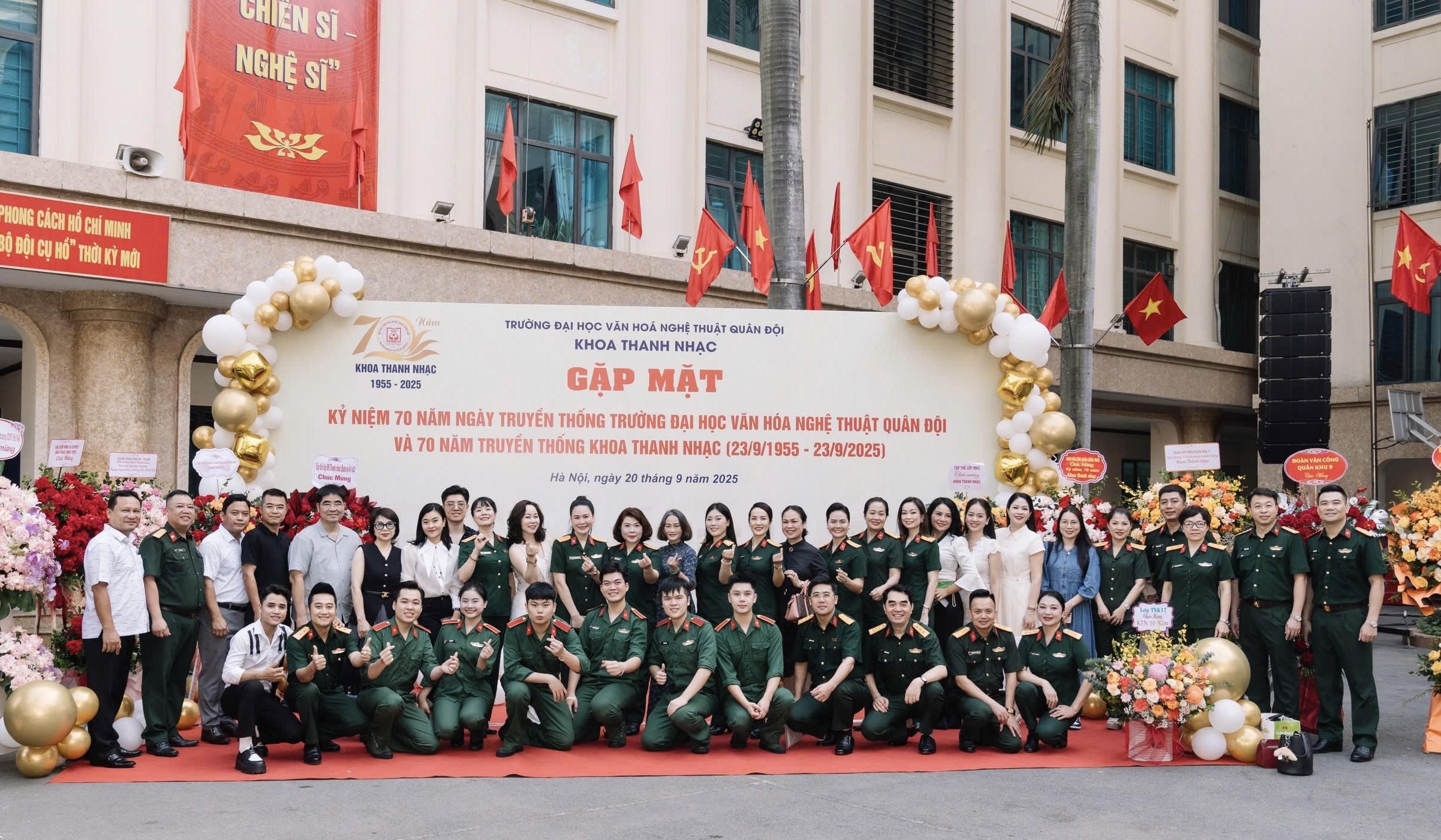 Khoa Thanh nhạc Trường Đại học Văn hóa Nghệ thuật Quân đội: 70 năm xây dựng và trưởng thành (1955 - 2025)