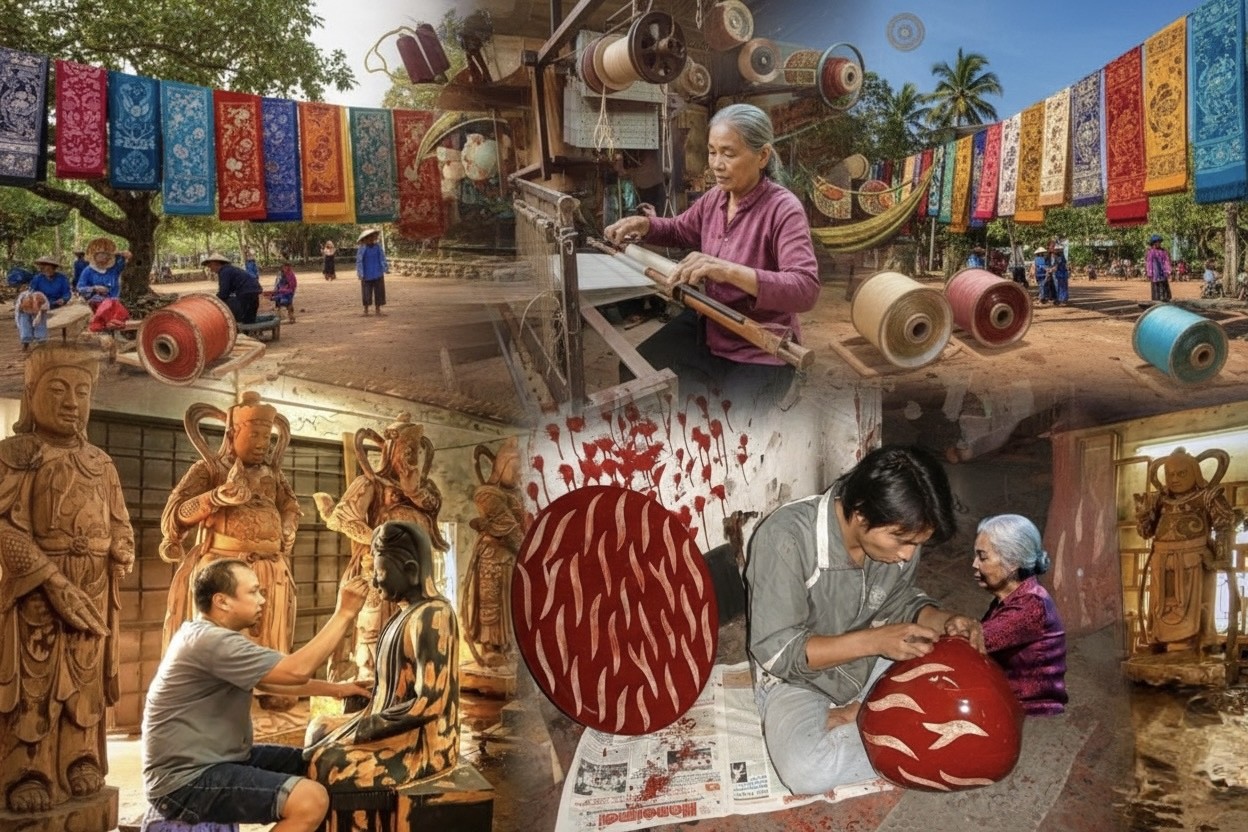 Festival Bảo tồn và Phát triển Làng nghề Quốc tế 2025: Vị thế mới cho di sản Việt