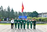 Trường THPT Lê Văn Thiêm tổ chức trải nghiệm “Chúng em cũng là chiến sĩ”