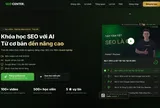 Review top 5 khóa học SEO AI online uy tín hiện nay