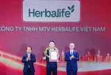 Herbalife Việt Nam vinh dự nhận Giải thưởng Top 10 Công ty Thực phẩm Uy tín năm thứ sáu liên tiếp