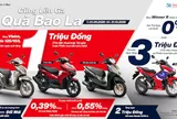 Honda tung loạt ưu đãi cho các mẫu xe máy mùa tựu trường