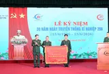 Xí nghiệp 296 - Tổng công ty 319 Bộ Quốc phòng long trọng tổ chức Lễ kỷ niệm 30 năm Ngày truyền thống và đón nhận Thư khen của Bộ trưởng Bộ Quốc phòng