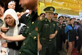 Tang lễ Trung tá Trần Văn Tùng: Đồng đội, người thân, hàng xóm và nhiều người xa lạ đến tiễn biệt