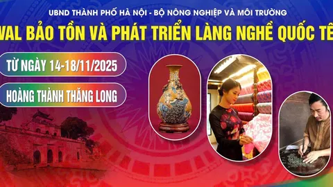 Hanoi Globally Connecting Elites: Khúc ca Festival Làng nghề Quốc tế 2025