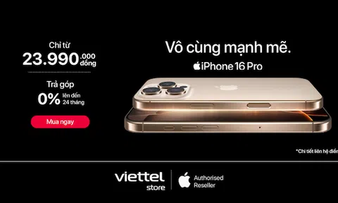 Viettel Store mở bán iPhone 16 trên toàn quốc bằng nhiều cách rất đặc biệt