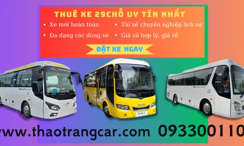 Thảo Trang Car - đơn vị cho thuê xe 29 chỗ rẻ nhất Biên Hòa