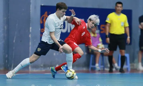 Thi đấu lì lợm, U19 futsal Việt Nam bất ngờ đả bại Nga