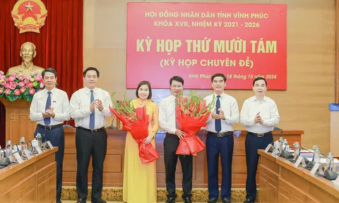 Vĩnh Phúc có tân Phó Chủ tịch HĐND và hai Phó Chủ tịch UBND tỉnh nhiệm kỳ 2021 - 2026