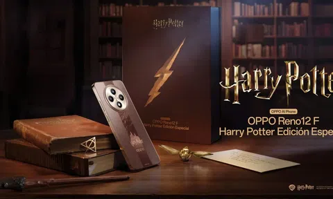 OPPO Reno 12F phiên bản Harry Potter ra mắt, tặng kèm đũa thần, móc treo banh snitch, que chọc SIM bảo bối tử thần