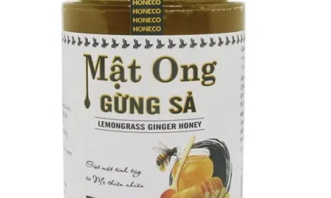 Mật ong gừng sả của Công ty cổ phần Ong Tam Đảo và 12 sản phẩm bị đưa ra khỏi danh sách sản phẩm OCOP của tỉnh Vĩnh Phúc