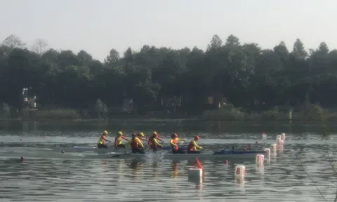 Khai mạc giải vô địch Đua thuyền Canoeing Cúp các đội mạnh quốc gia năm 2024