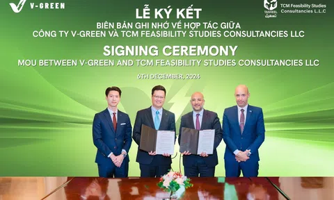 V-Green và Prime Group ký Mou phát triển 100.000 trạm sạc xe điện Vinfast tại Indonesia