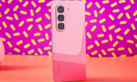 Khám phá Infinix Hot 50 Pro+ 4G: Chiếc điện thoại tầm trung mỏng nhẹ như lông vũ, màu hồng đẹp kém gì iPhone 16