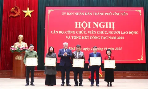 Vĩnh Phúc: Tp Vĩnh Yên phấn đấu hoàn thành các mục tiêu, nhiệm vụ năm 2025