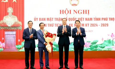 Phú Thọ có tân Chủ tịch Ủy ban MTTQ tỉnh khóa XV, nhiệm kỳ 2024-2029