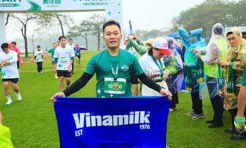 Vinamilk đồng hành cùng Giải chạy 'Run With Me - Cộng Đồng Khỏe'