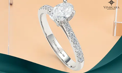 Nhẫn kim cương Vĩnh Cara 'Tỏa sáng cùng khí chất sang trọng'