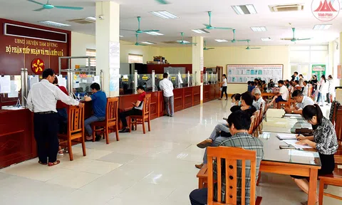 Vĩnh Phúc: Tam Dương giải quyết hồ sơ lĩnh vực đất đai