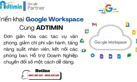Google Workspace giúp doanh nghiệp tối ưu vận hành – Hành trình thực tế từ khách hàng Adtimin