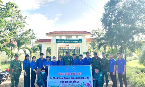 Tuổi trẻ xung kích vì an ninh tổ quốc: Những đoàn viên thanh niên tiêu biểu trong giữ gìn an ninh trật tự